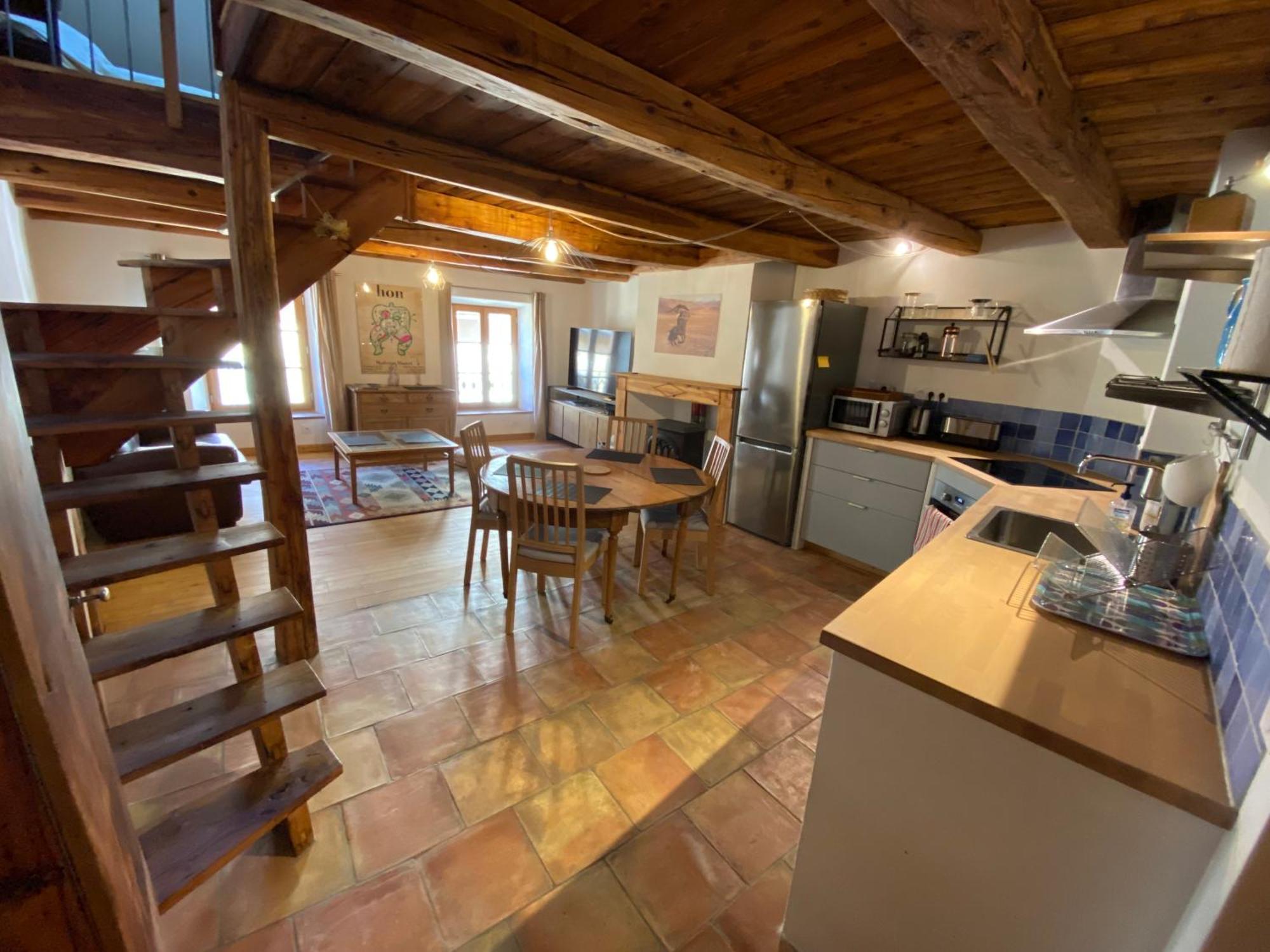 Апартаменты Magnifique Duplex. Бриансон Экстерьер фото